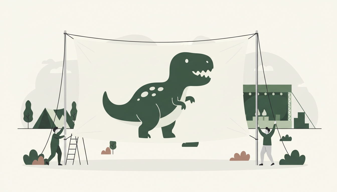 Bannerdrucke & Roll-Up Banner drucken: Dein Guide für Dino-Events!